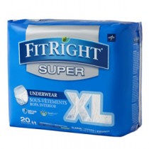 "FitRight Super Protective Underwear, X-Large 56"" - 68"""