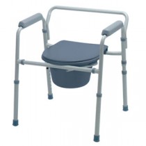 "Guardian 3-In-1 Steel Commode, 21-1/4"""