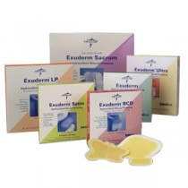 "Exuderm Regulated Colloidal Dispersion Thin Hydrocolloid Dressing 6"" x 6"""