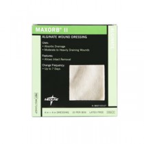 "Maxorb II Calcium Alginate Dressing, 4"" X 4"""