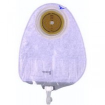 "Assura 1-Piece Non-Convex Standard Wear Urostomy Pouch Cut-to-Fit 3/8"" - 2-1/4"""