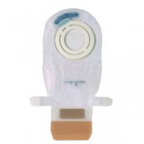 "Assura AC Easiflex 2-Piece Pediatric Drainable Pouch 1-1/8"", Transparent"