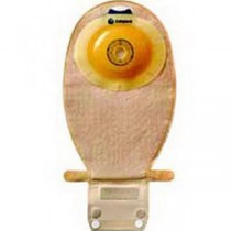 "SenSura 1-Piece Wide Outlet Drainable Pouch Precut Convex 1"", Transparent"