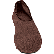 Non-Skid Slippers,Med/Lrg,Brown,Wm 10+,Mn 8-10,Pr