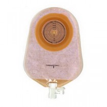 "Assura 1-Piece Non-Convex Standard Wear Urostomy Pouch Cut-to-Fit 3/8"" - 2-1/4"" (Custom), Opaque"