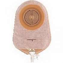 "Assura 1-Piece Non-Convex Standard Wear Urostomy Pouch Cut-to-Fit 3/8"" - 2-1/4"", Opaque"