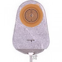 "Assura 1-Piece Non-Convex Standard Wear Urostomy Pouch Cut-to-Fit 3/8"" - 2-1/4"", Transparent"