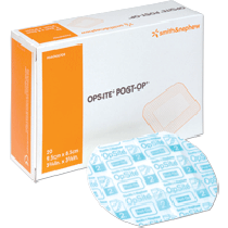 "Opsite Post-Op Transparent Waterproof Dressing 4-3/4"" x 4"""