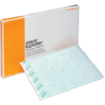 "Opsite Flexifix Transparent Adhesive Film Dressing 4"" x 4-3/4"""