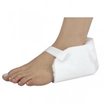 Heel Protector with One Strap, One Size Fits Most, White