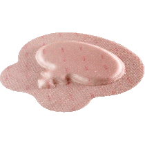 "Allevyn Gentle Foam Border Sacrum 6-5/8"" x 6-3/4"""