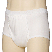 "CareFor Ultra Men's Briefs with Haloshield Odor Control, Large 37"" - 40"""