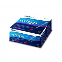 "Trueplus Single-Use Insulin Syringe, 31G x 5/16"", 1 mL (100 Count)"