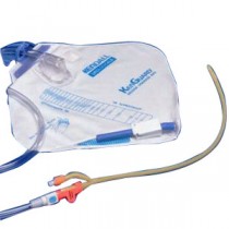 Kenguard Silicone-Coated 2-Way Foley Catheter Tray 16 Fr 5 cc