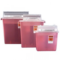 SharpStar In-Room Sharps Container Counter Balanced Lid 12 Quart