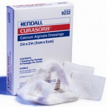 "Curasorb Calcium Alginate Dressing 4"" x 4"""