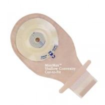 "MiniMax Cut-To-Fit 1/2""-1-1/2"" Shallow Convex, Opaque Drainable Pouch"