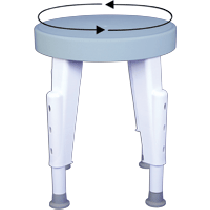 Rotating Round Shower Stool