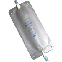 Uro-Safe Vinyl Leg Bag with Twist Drain Valve, Large 32 fl oz.