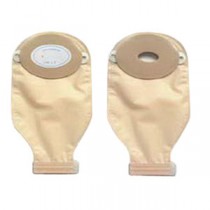 "Nu-Flex 1-Piece Adult Drainable Pouch Cut-to-Fit Convex 1-3/4"" x 3-1/4"" Oval"