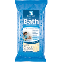 Fragrance-Free Comfort Bath Cleansing Washcloths