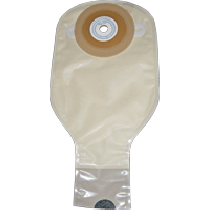 "1-Piece Post-Op Adult Drainable Pouch Precut 1"" Round"