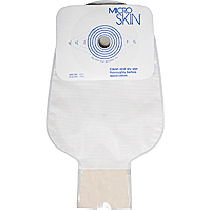 "1 Piece Pch w/Plain Barrier, 11"", Drn, Opaque"