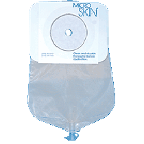 "9"" Uro Pch w/Barrier For 7/8"" Stoma"