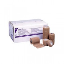 "Coban Non-Sterile Self-Adherent Wrap 4"" x 6-1/2 yds., Tan"