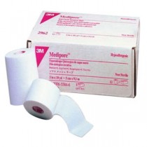 "Medipore H Hypoallergenic Soft Cloth Surgical Tape 3"" x 10 yds."
