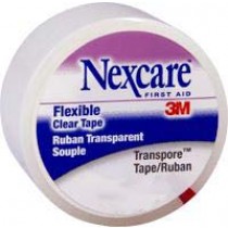 "Nexcare Transpore Plastic Hypoallergenic Porous Tape 1"" x 10 yds."