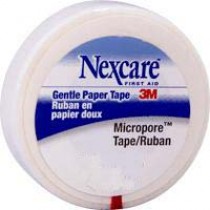 "Nexcare Micropore Paper Hypoallergenic Tape 2"" x 10 yds."