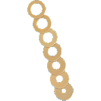 "MicroDerm Precut Washer 7/8"""