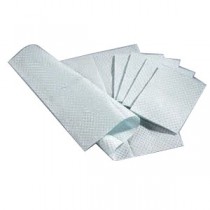 Poly Towel, 13X18, White, 3 Ply Tissue, Plybck,500