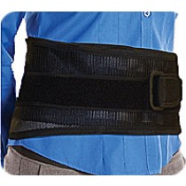 "Pull-It Back & Abdominal Support, 32""-51"", Black"