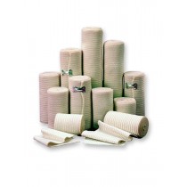 "Non-Sterile Elastic Bandage with Clips 4"" x 5 yds."