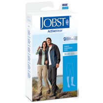 JOBST ActiveWear Knee-High Moderate Compression Socks Medium, Black