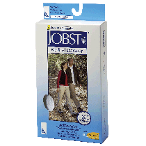 JOBST ActiveWear Knee-High Moderate Compression Socks Large, White