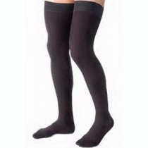 Jobst For Men Thigh High Large, Black, 20-30 mm Hg