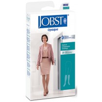 Knee-High Firm Opaque Compression Stockings Large, Black