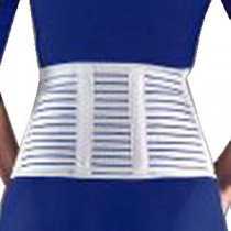 Lumbar Sacral Support, 7", Lrg, White, 37"-40" Hip