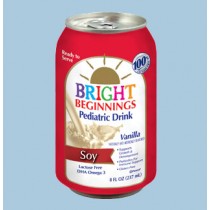 Bright Beginnings Soy Pediatric Nutritional Vanilla Drink, 8 oz.