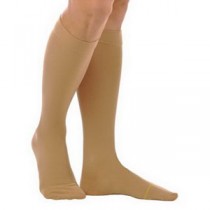 Anti-Embolism Knee High, Closed, Xl, Reg, Beige
