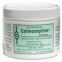 Calmoseptine Ointment, 2.5 oz. Jar