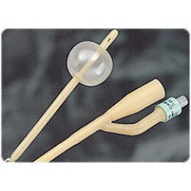 BARDIA 2-Way Silicone-Elastomer Coated Foley Catheter 30 Fr 5 cc