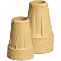 "Extra Large Crutch Tip, Pair, 7/8"", Long Term Use"