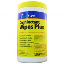 "Antibacterial Hospital Grade Disinfectant Wipes 7"" x 8"", Lemon Scent"