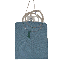 Urinary Drainage Bag Cover, Light Blue