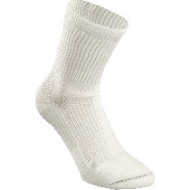 Euros RX Diabetic Crew Socks, Large, White