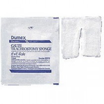 "Woven Sterile Tracheostomy/Drain Sponge 4"" x 4"", 12-Ply"